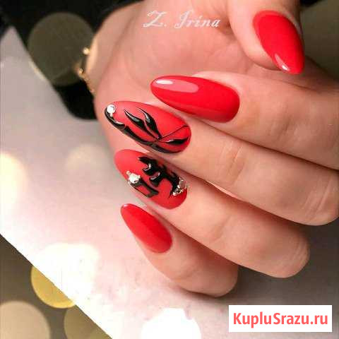 Маникюр,педикюр,гель-лак,укрепление, наращивание Оренбург - изображение 1