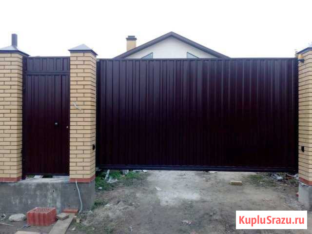 Откатные ворота Электросталь - изображение 1