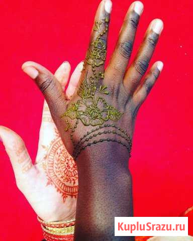 Мехенди. Временное тату. Тату хной Москва - изображение 1