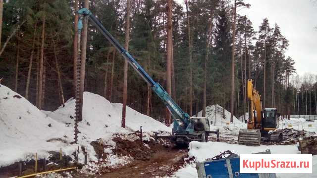 Ямобур/Аренда Ямобура/Бурение/Монтаж шпунта, лэп Лобня - изображение 1