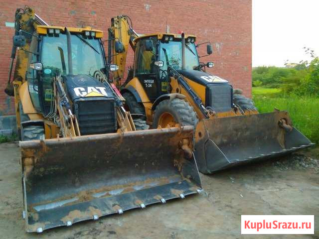 Аренда экскаватора-погрузчика JCB, Caterpillar 434 Фрязино - изображение 1