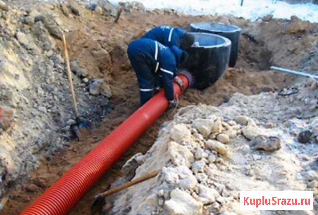 Прокол грунта миниустановкой Водопровод Кана Пенза - изображение 1