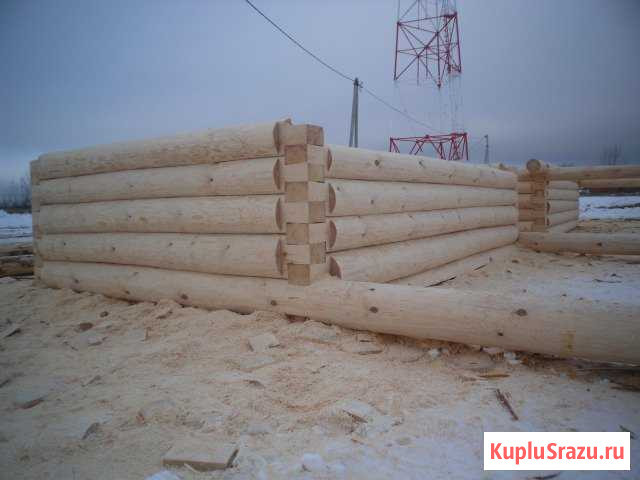 Сруб 5x3+ 2м веранда Шатура - изображение 1