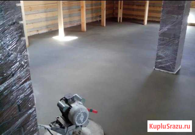 Стяжка полусухая - Штукатурка механизированная Подольск - изображение 1