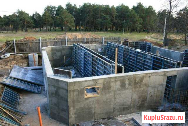 Фундаменты монолитные любой сложности Кровля Подольск - изображение 1