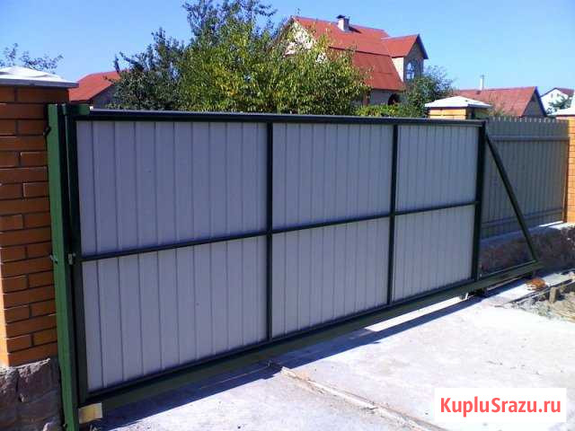 Откатные ворота Коломна - изображение 1