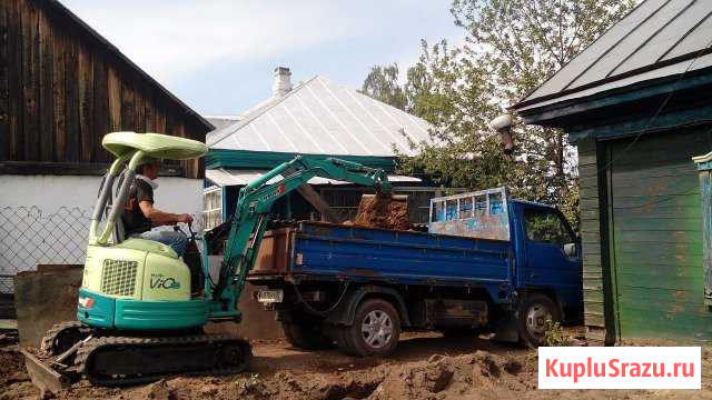 Услуги миниэкскаватора,мини экскаватор Бийск - изображение 1