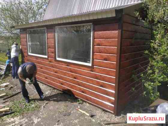 Дома фронтон Обшивка Сайдинга фундамента Нижнекамск