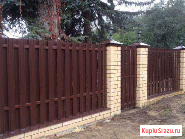 Забор под ключ Городец - изображение 1