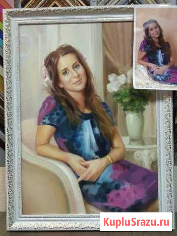Портреты маслом на заказ Екатеринбург - изображение 1