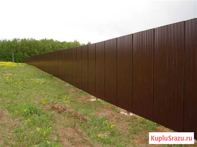 Заборы(рабица, профлист, кирпич итд) Всеволожск - изображение 1