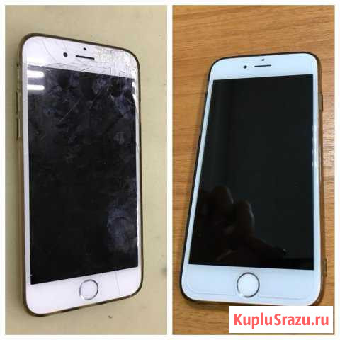 Замена стекла iPhone X/8/8+7/7+/6s/6+/6/6plus/5/5s Оренбург - изображение 1