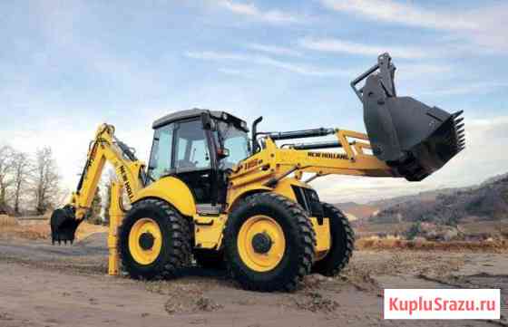 Услуги Экскаватор Погрузчик NEW holland 115 Усть-Кут