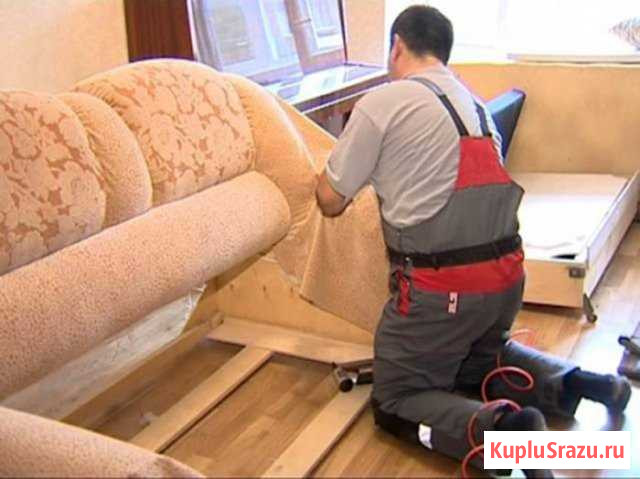 Перетяжка мягкой мебели Калининград - изображение 1