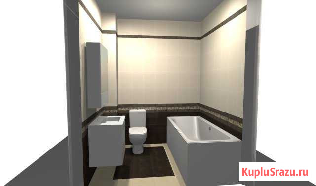 Готовое решение для ванной комнаты (плитка) Калининград - изображение 1