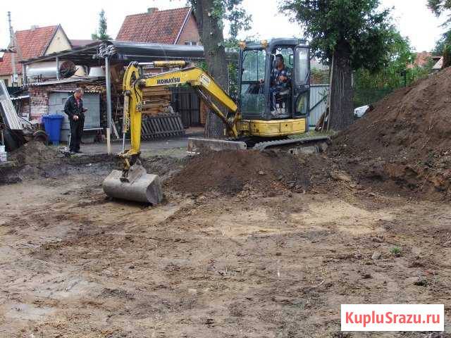 Аренда мини экскаватора Калининград - изображение 1