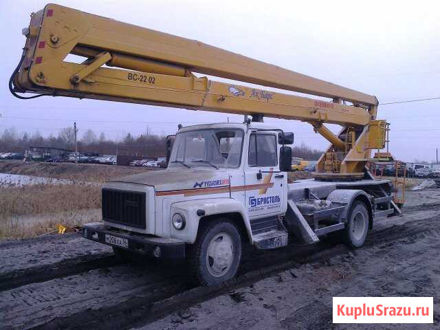 Аренда автовышки-22м, 28м, 45м Череповец - изображение 1