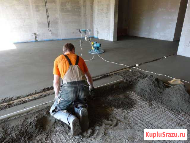 Цементно - песчаная стяжка пола Калининград - изображение 1