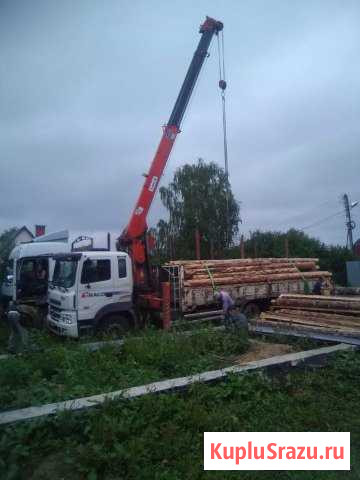 Услуги манипулятора стрела 7- тонн, борт -11,5 тон Обнинск - изображение 1