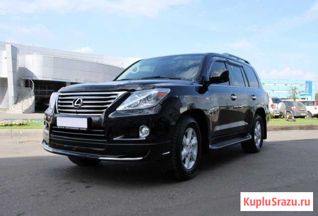 Lexus LX 570 черный на заказ с водителем Пенза - изображение 1