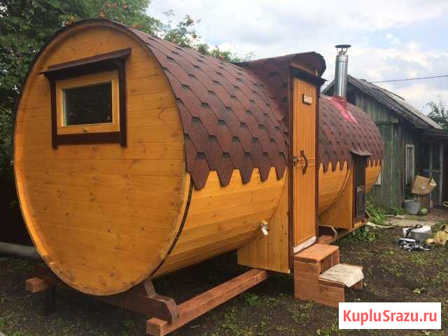 Баня-Бочка в кредит или рассрочку Тюмень - изображение 1