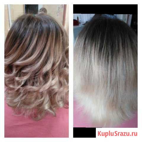 Окрашивание волос Ханты-Мансийск - изображение 1