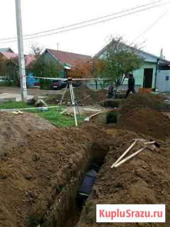 Водопровод И канализация.От колодца в дом Оренбург