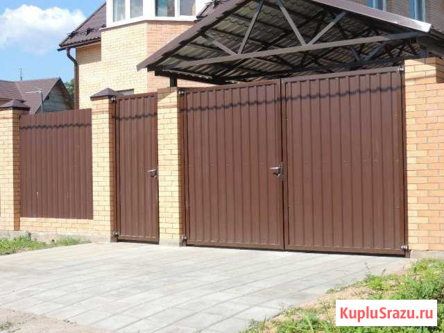 Заборы, Навесы, Ворота, Сайдинг кровля Димитровград - изображение 1