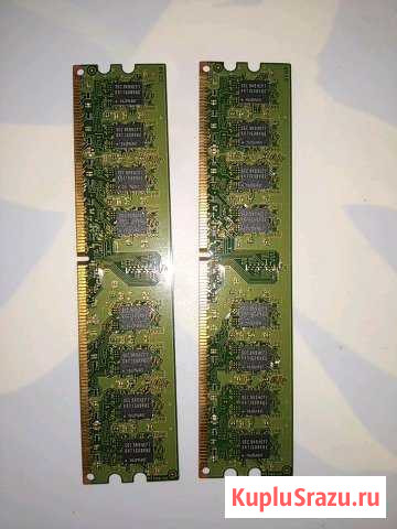 Оперативная память 2 гб SAMSUNG 2rx8 pc2-6400u-666 Сергиев Посад - изображение 1