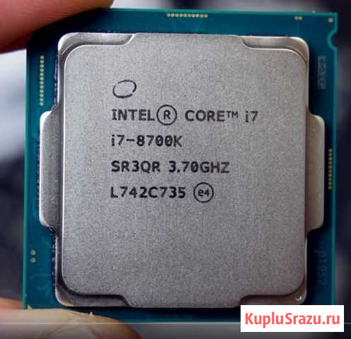 Скальпированный процессор Intel i7-8700K 5.0 Ghz Химки - изображение 1