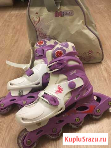 Коньки роликовые б/у Лобня - изображение 1