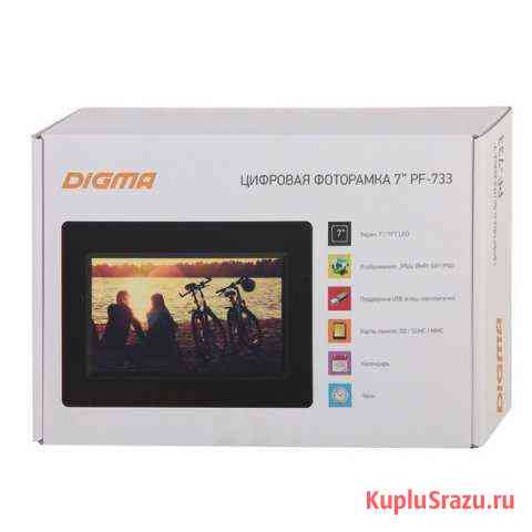 Фоторамка Digma PF-733 черный - новая Одинцово