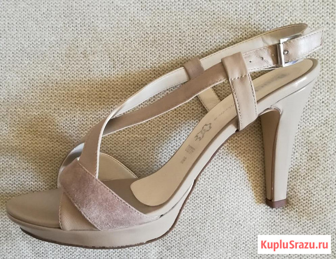 Босоножки новые, натуральная кожа, Италия, р-38 Новосибирск - изображение 2