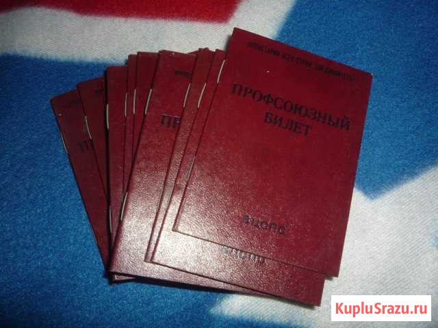 Профсоюзный билет Краснодар - изображение 1