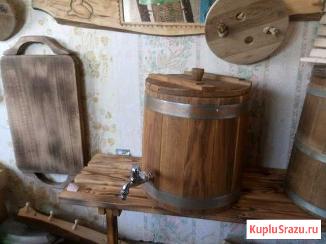 Жбан из дуба 20л. под питьевую воду Геленджик - изображение 1