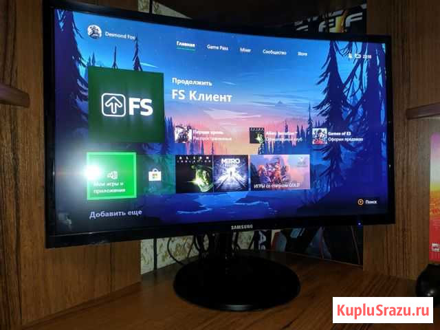 Изогнутый монитор SAMSUNG Успенское - изображение 1