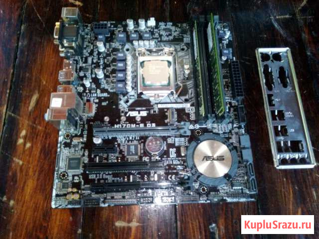 Asus H170M-E D3 LGA 1151 Ейск - изображение 1