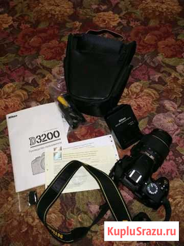 Зеркальный фотоаппарат Nikon D3200 Свободный - изображение 1