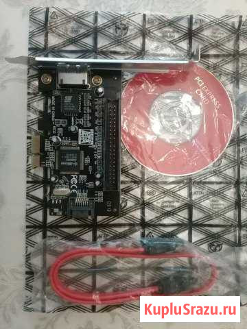 Контроллер PCI-E esata SATA IDE JMB363 Екатеринбург - изображение 1