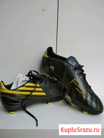 Бутсы adidas f50, uk-10 Васильково - изображение 1