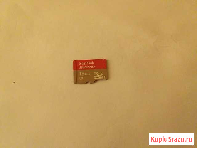 SanDisk microSD 16GB Таштагол - изображение 1
