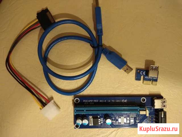 Riser / Райзер ver006, синхронизатор бп ATX 24pin Арзамас - изображение 1