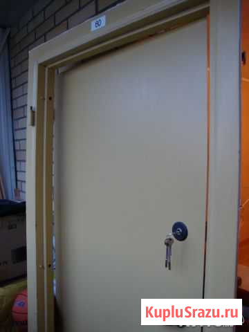 Дверь металлическая входная б/у Гатчина - изображение 1