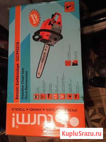 Новая бензопила Hturm GC99372B Северодвинск - изображение 1