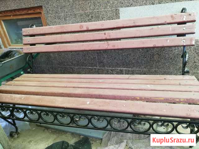 Скамейка садовая кованная Суздаль - изображение 1