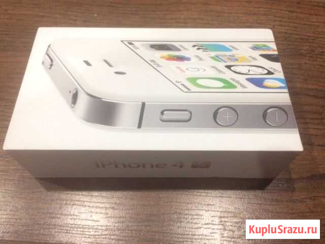 Коробка от iPhone 4 s с чеком Владимир - изображение 1