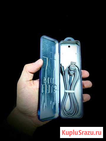 Кабель Micro-USB серебро Астрахань - изображение 1
