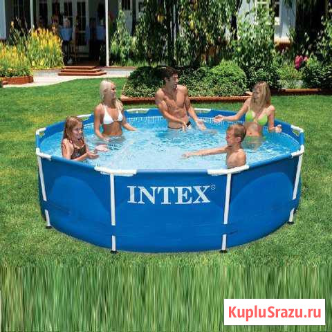 Каркасный бассейн Intex Metal Frame 305*76 см Ковров - изображение 1
