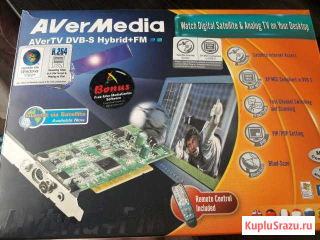 2 тв тюнера (цифровое тв DVB-S) Волгоград - изображение 1