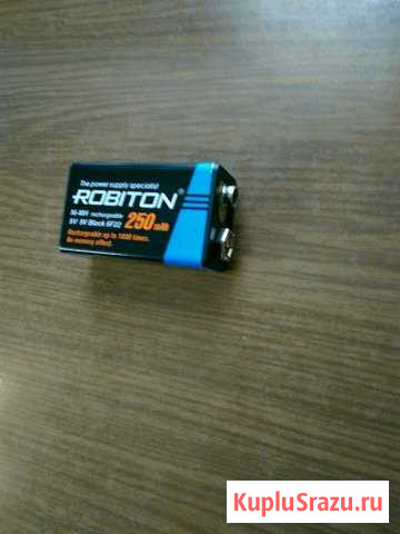 Robiton аккумулятор 9v250ma(крона) Череповец - изображение 1